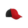 MOD. B165:Red, 100% polyester, Black, One Size